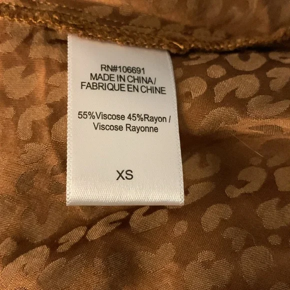 Young Fabulous & Broke Lou Lou Dress In Brown Animal Print - Picture 4 of 4